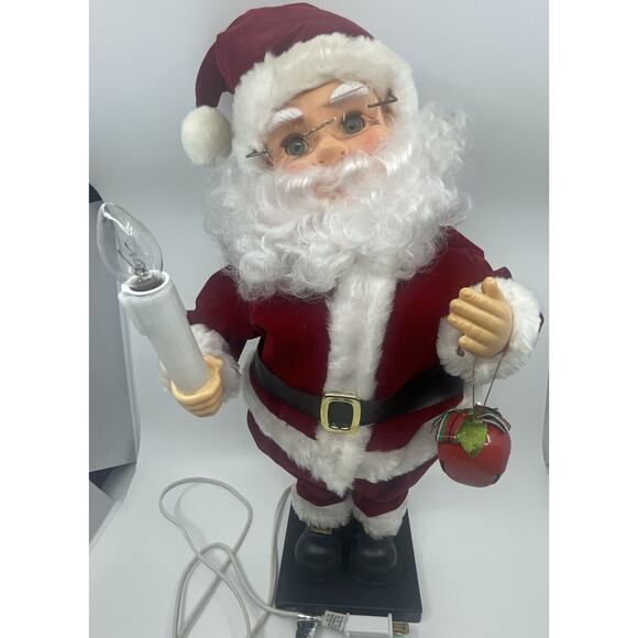 VINTAGE MR SANTA CLAUS TELCO MOTION-ETTES 1996 24” ANIMATED LIGHTED - Picture 1 of 13